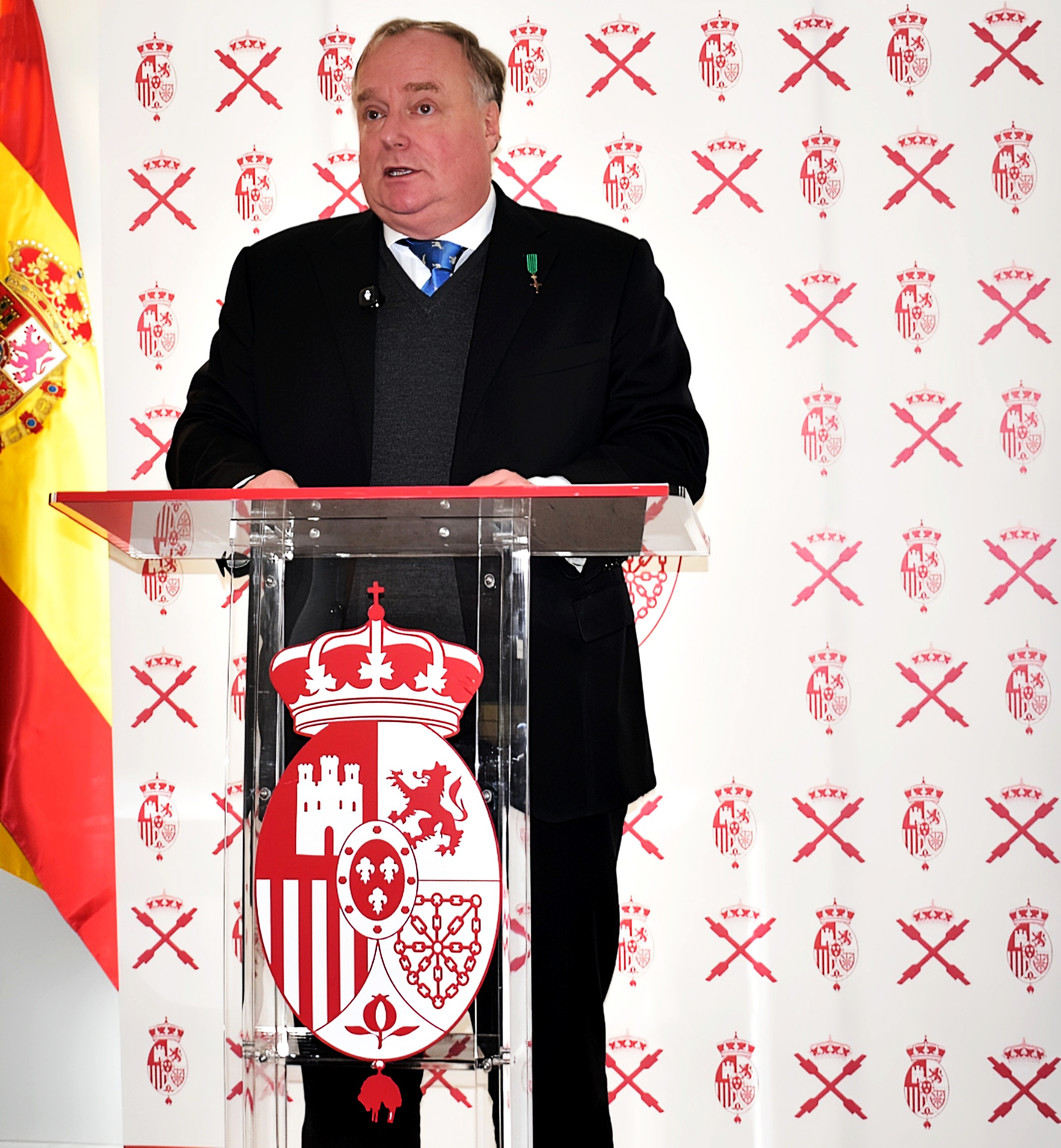 Don Carlos Javier de Borbón pronuncia un discurso en Madrid el sábado 14 de marzo de 2026