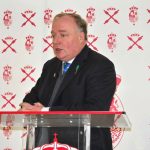 Don Carlos Javier de Borbón pronuncia un discurso el 14 de marzo de 2026 en Madrid