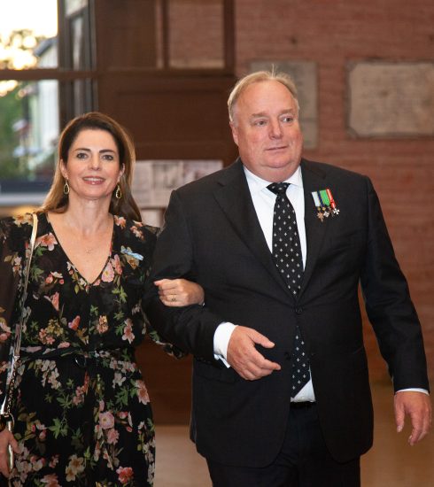 Don Carlos Javier de Borbón Parma y su esposa Doña Ana María presidieron los actos de las órdenes dinásticas de Parma el 25 de septiembre de 2026